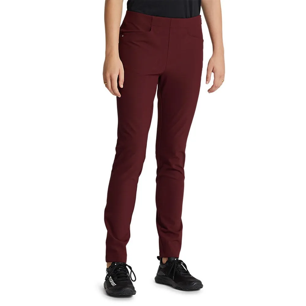 No Limits, Just Style Deal Of The Century Rlx Ralph Lauren Women'S Eagle Pants - Rich Ruby
