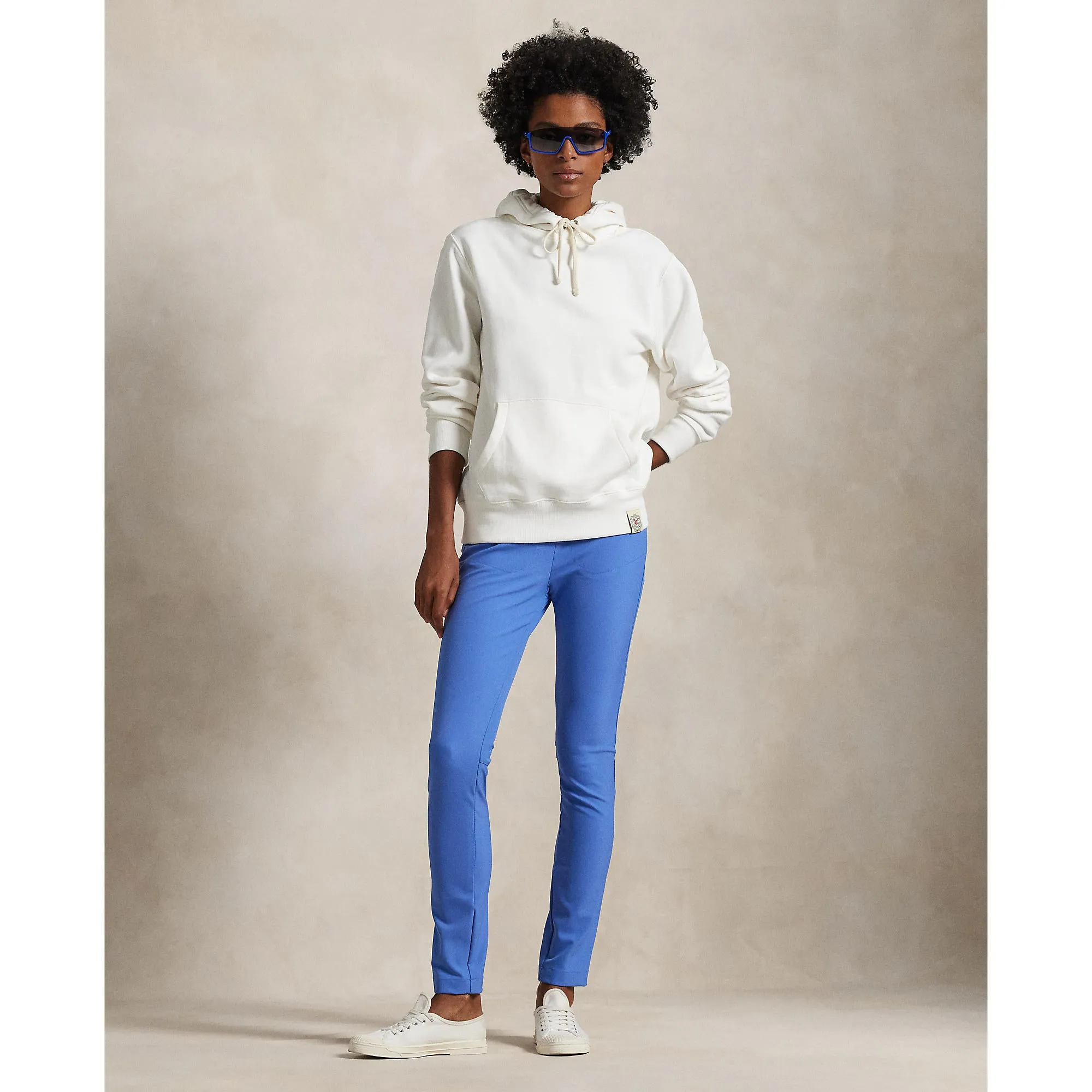 Rlx Ralph Lauren Women'S Eagle Stretch Twill Golf Pants - Resort Blue Break Boundaries