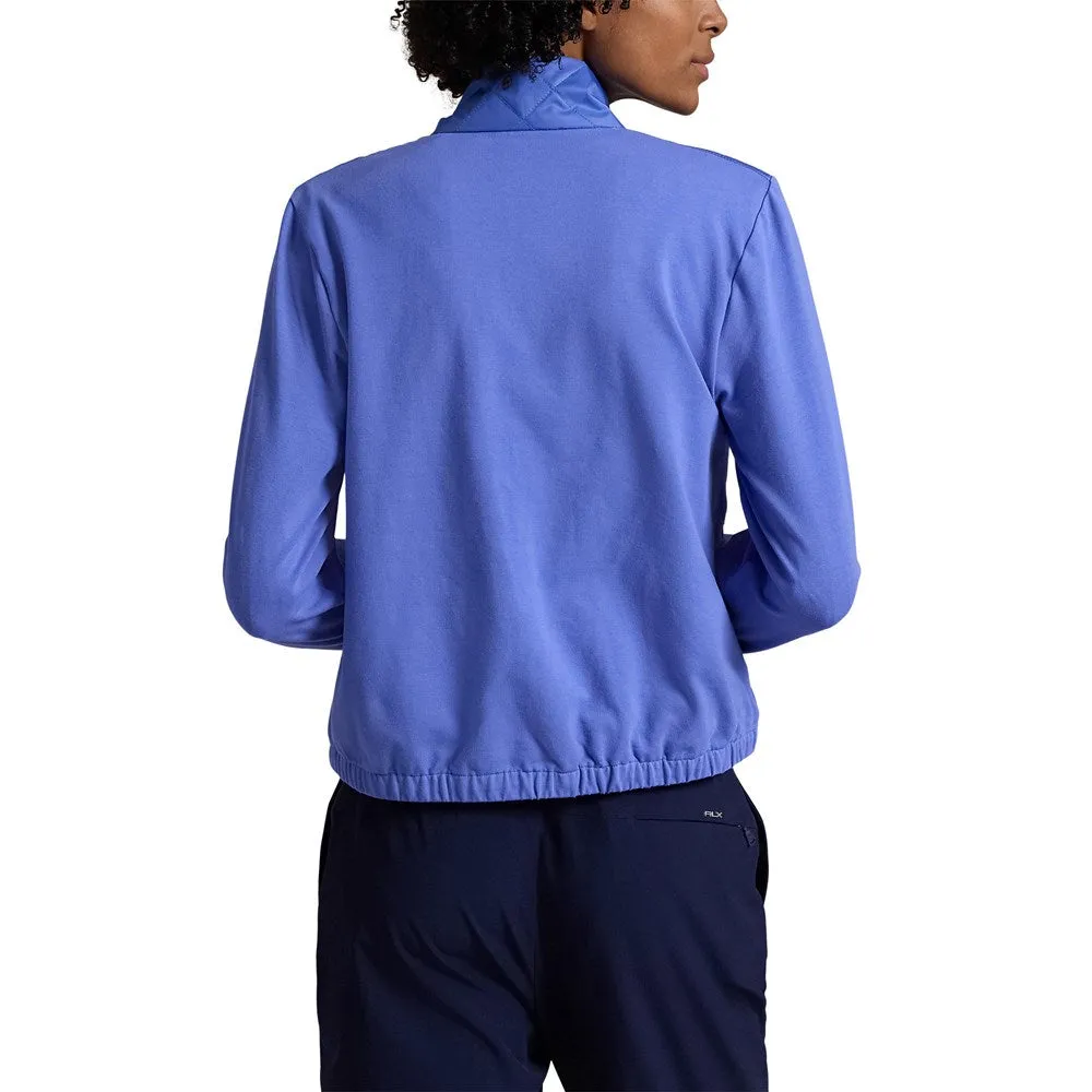 Command Attention Rlx Ralph Lauren Women'S Performance Quilted Full-Zip Jacket - Resort Blue