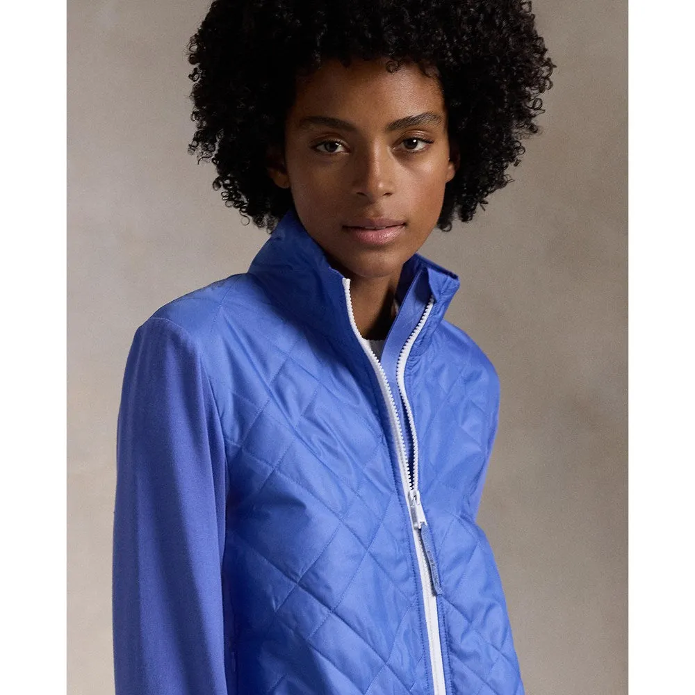 Independence Day Sale Rlx Ralph Lauren Women'S Performance Quilted Full-Zip Jacket - Resort Blue