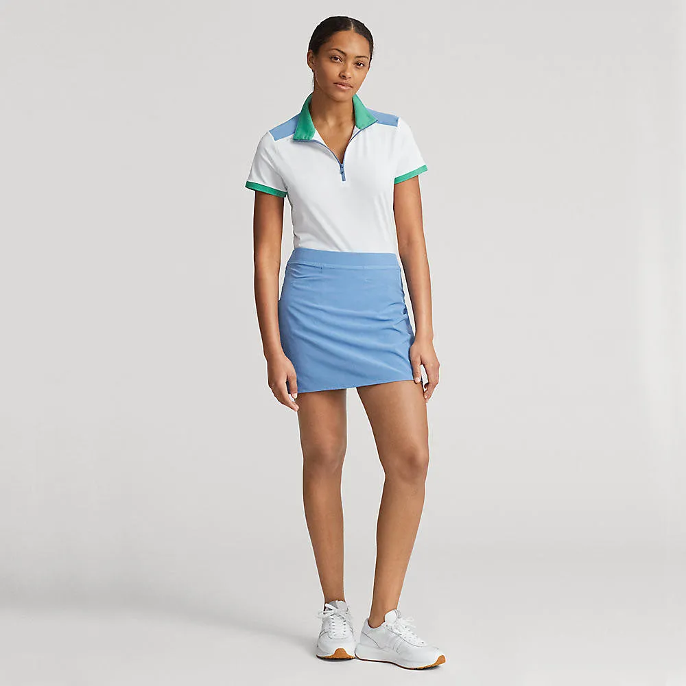 Rlx Ralph Lauren Women'S Pleated Aim Skort 17" - Hatteras Blue Winter Sale Footwear for the Fearless