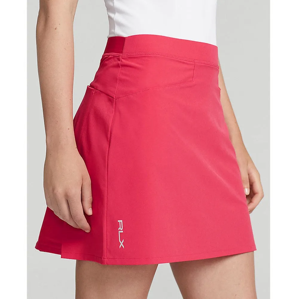 Rlx Ralph Lauren Women'S Pleated Aim Skort 17" - Maui Red Engineered for Speed