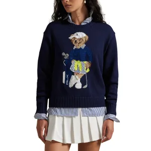 Rlx Ralph Lauren Women'S Polo Bear Knit - Refined Navy Empower Your Journey