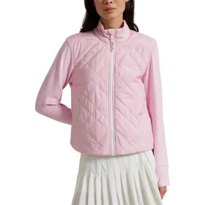 Footwear for the Fearless Made to Turn Heads Rlx Ralph Lauren Women'S Quilted Hybrid Jacket - Garden Pink