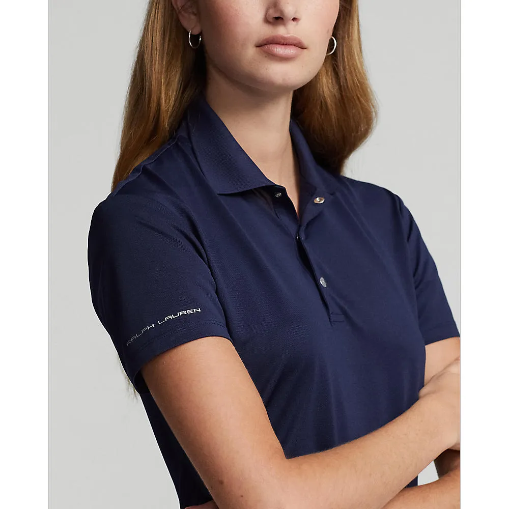 Move Beyond Ordinary Rlx Ralph Lauren Women'S Tour Performance Golf Shirt- French Navy