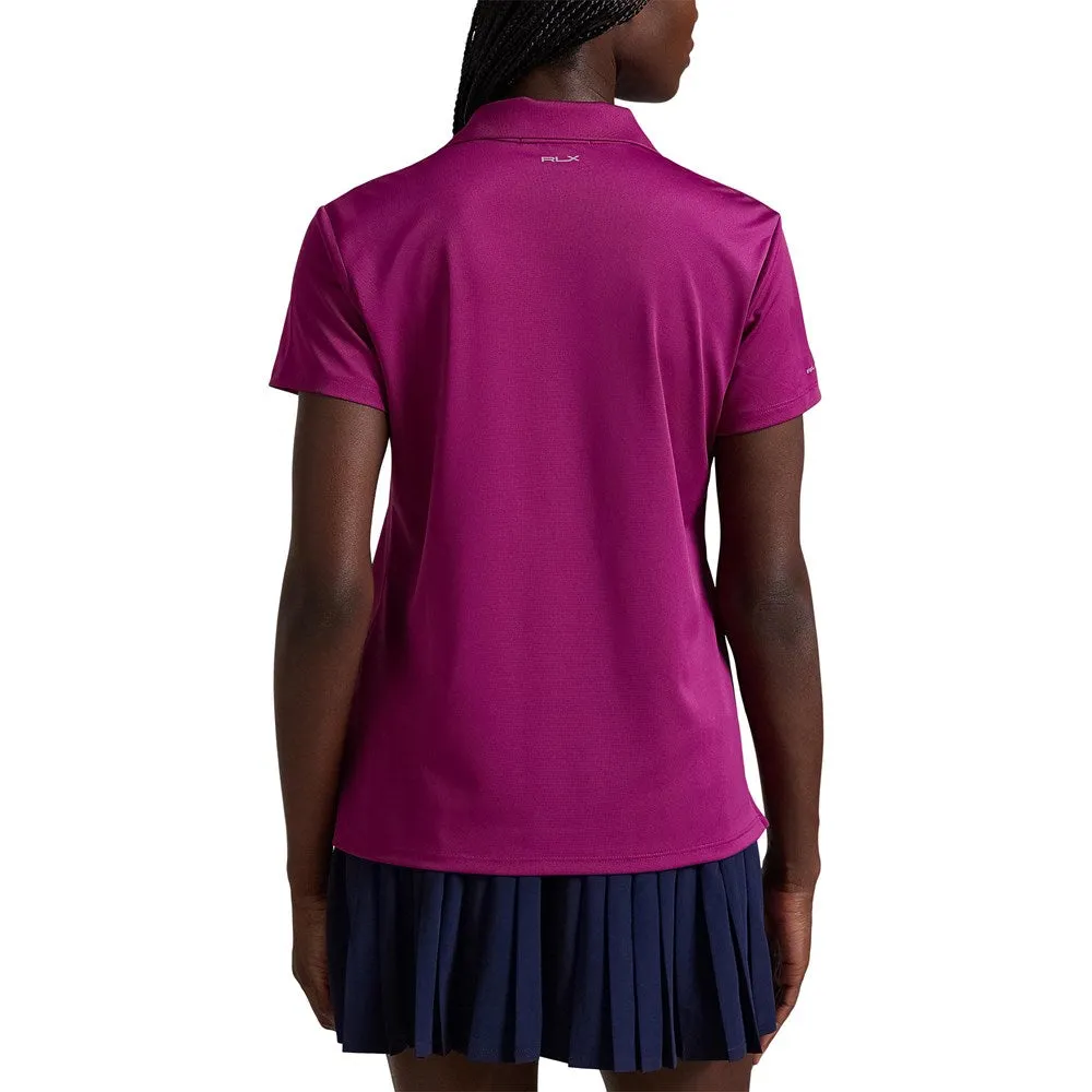 Rlx Ralph Lauren Women'S Tour Performance Golf Shirt - Fuchsia Berry Built to Move You Valentine's Day Sale