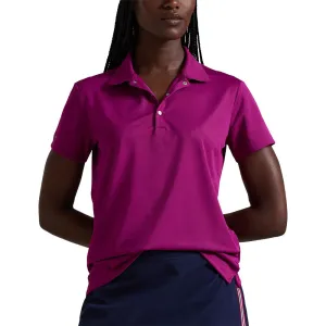 Rlx Ralph Lauren Women'S Tour Performance Golf Shirt - Fuchsia Berry Built to Move You