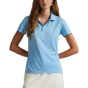 Lead with Style Rlx Ralph Lauren Women'S Tour Performance Golf Shirt- Sutton Blue