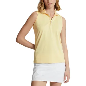 Rlx Ralph Lauren Women'S Tour Performance Sleeveless Golf Shirt - T-Bird Yellow Thanksgiving Day Sale Game-Changer Footwear
