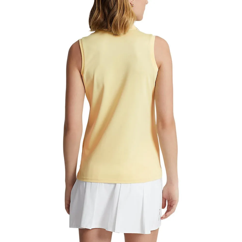 Rule the Streets Rlx Ralph Lauren Women'S Tour Performance Sleeveless Golf Shirt - T-Bird Yellow