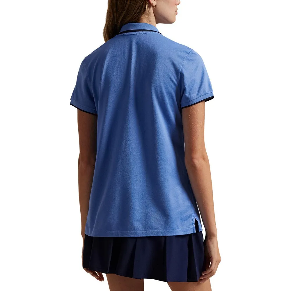 Rlx Ralph Lauren Women'S Tour Pique Bear Polo - Summer Blue Flash Sale Black Friday Sale
