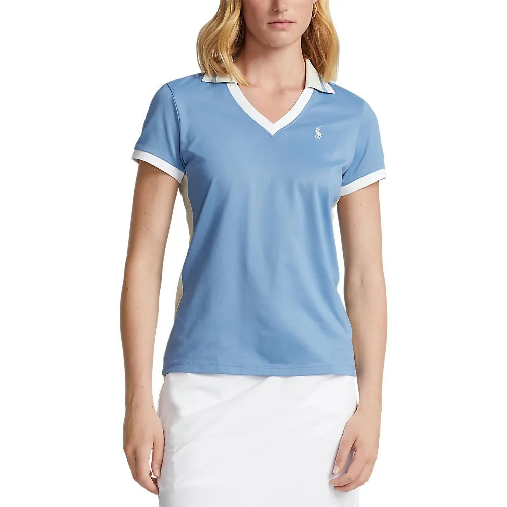 No Limits, Just Style Father's Day Sale Rlx Ralph Lauren Women'S Tour Pique - Hatteras Blue/Basic Sand