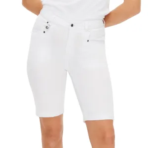 Rohnisch Women'S Chie Bermuda Golf Shorts - White Step Into Strength Christmas Eve Sale