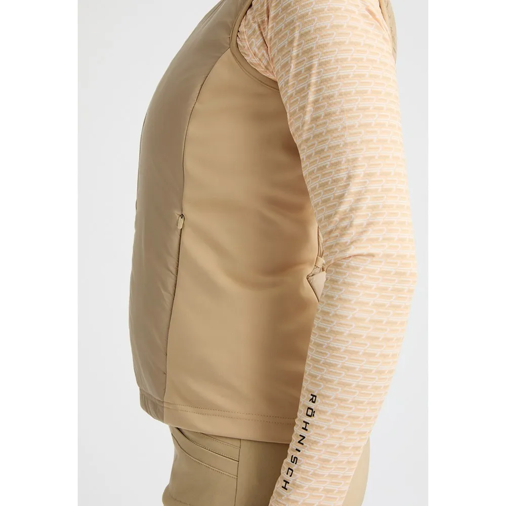 The Fast Lane Choice Not for the Ordinary Rohnisch Women'S Fiona Hybrid Golf Vest - Safari
