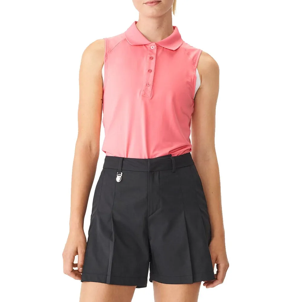 Rohnisch Women'S Rumi Sleeveless Golf Polo - Rose Walk Tall