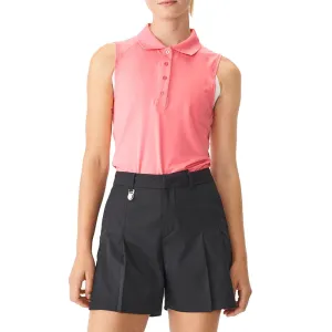 Rohnisch Women'S Rumi Sleeveless Golf Polo - Rose Walk Tall