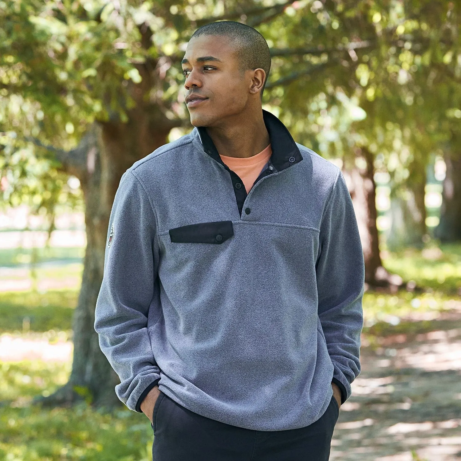 Roots73 - Men'S Westville Eco Microfleece Pullover Mother's Day Sale Power Every Step