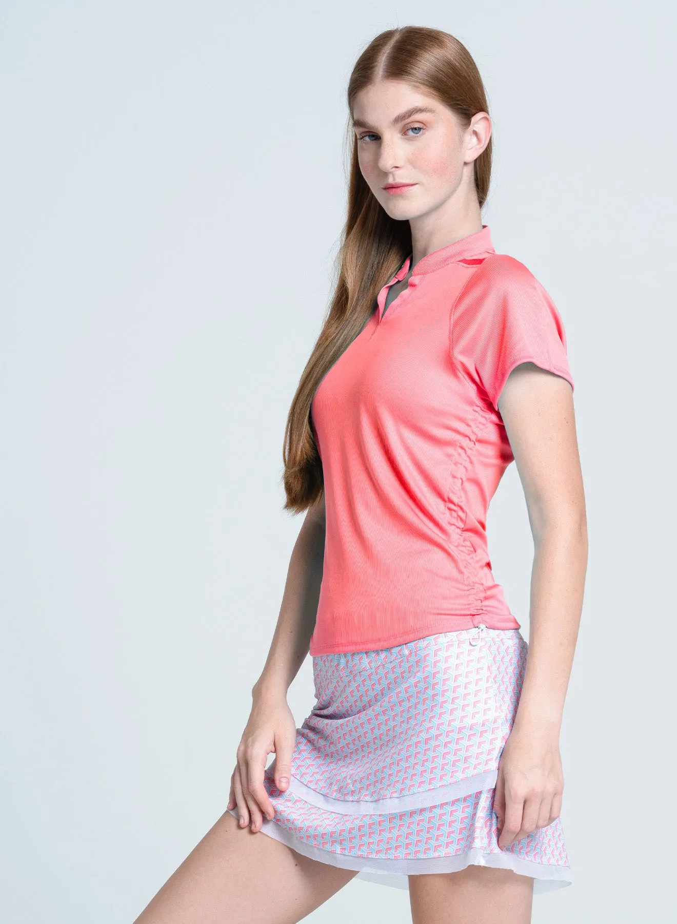 Walk Loud Never Just Walk Ruche Short Sleeve