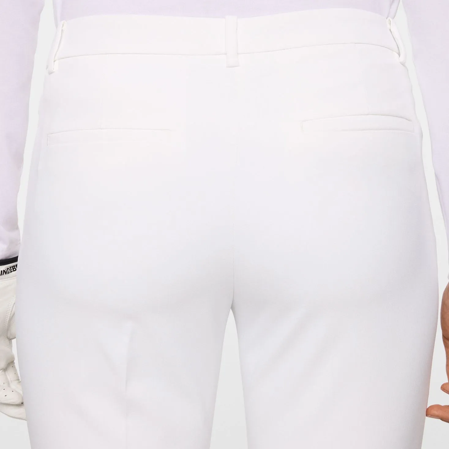 J.Lindeberg Women'S Pia Golf Pants - White Walk with Power Great Value