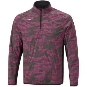 Mizuno Winter Stretch 1/4 Zip Jacket - Pink Camo Bring the Heat Flash Sale
