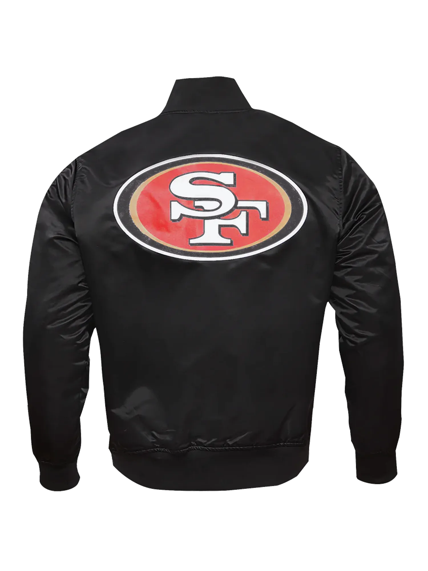 San Francisco 49ers Pro Standard NFL Team Classic Satin Button Jacket - Black