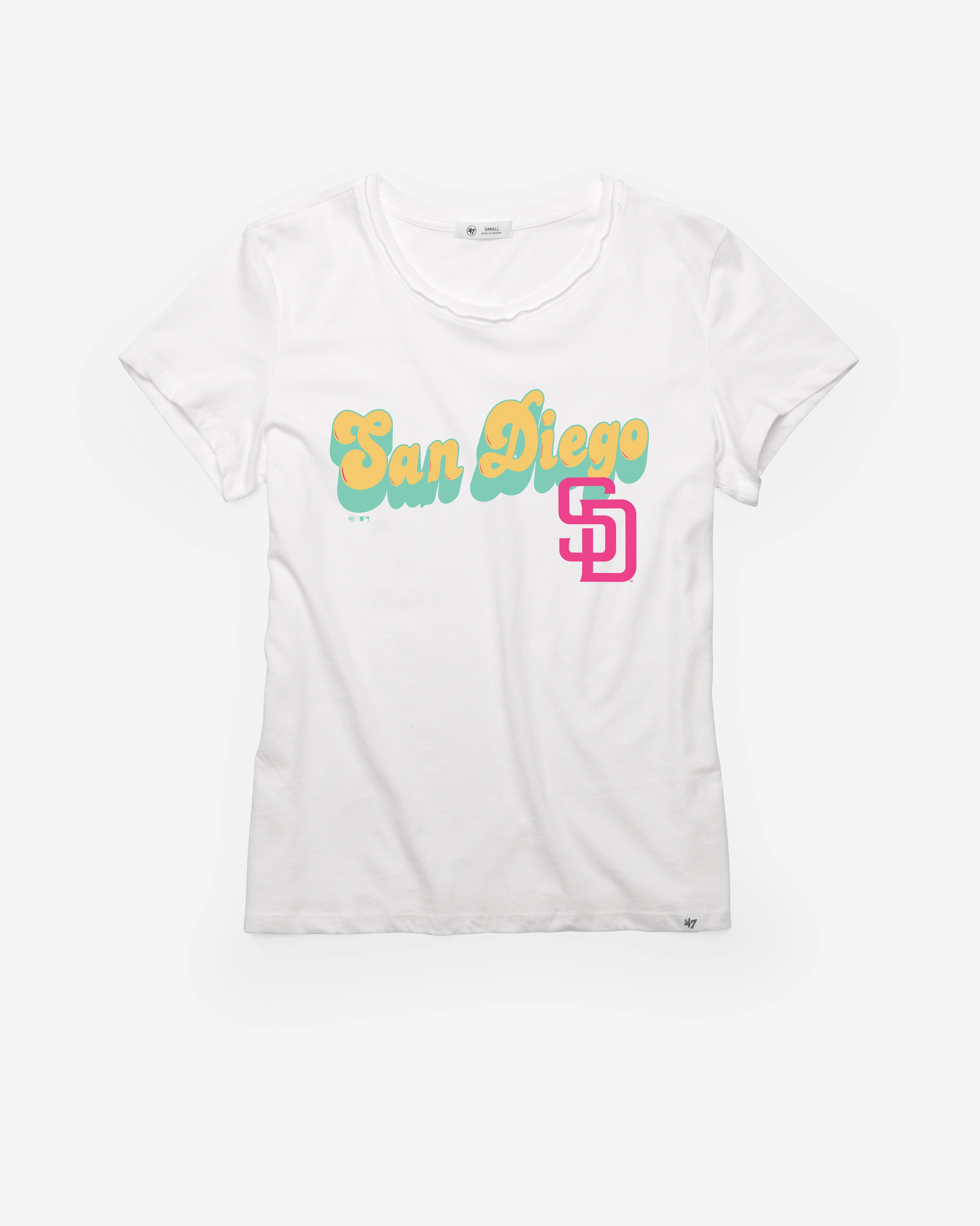 SAN DIEGO PADRES CITY CONNECT MYSTIC '47 FRANKIE TEE WOMENS