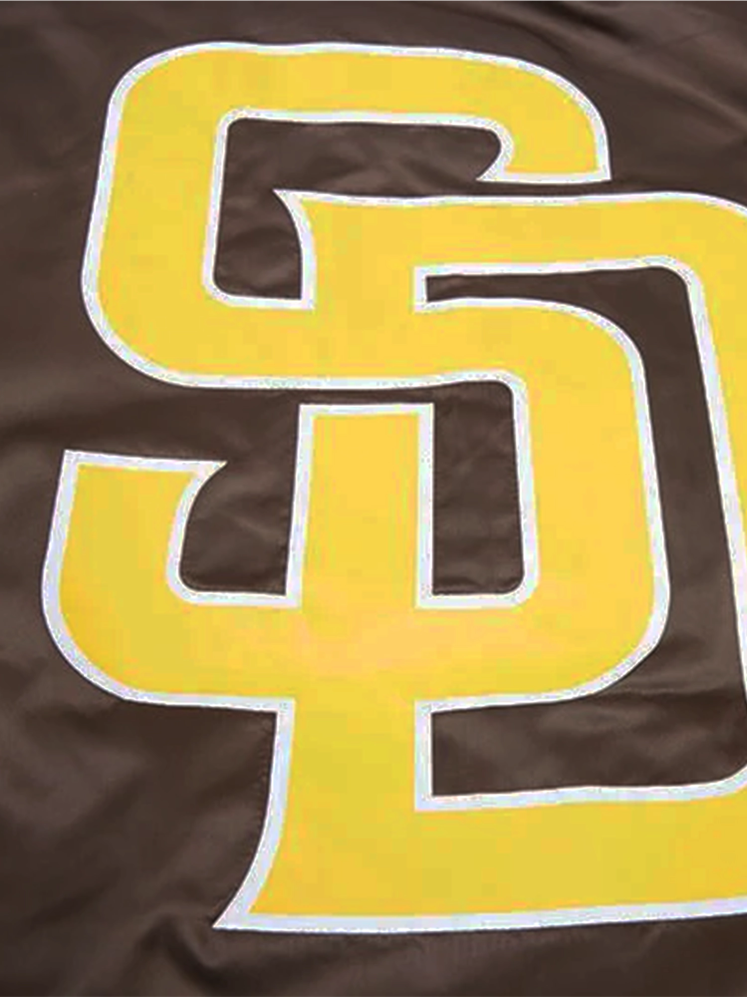 San Diego Padres Pro Standard MLB Team Classic Satin Button Jacket - Brown