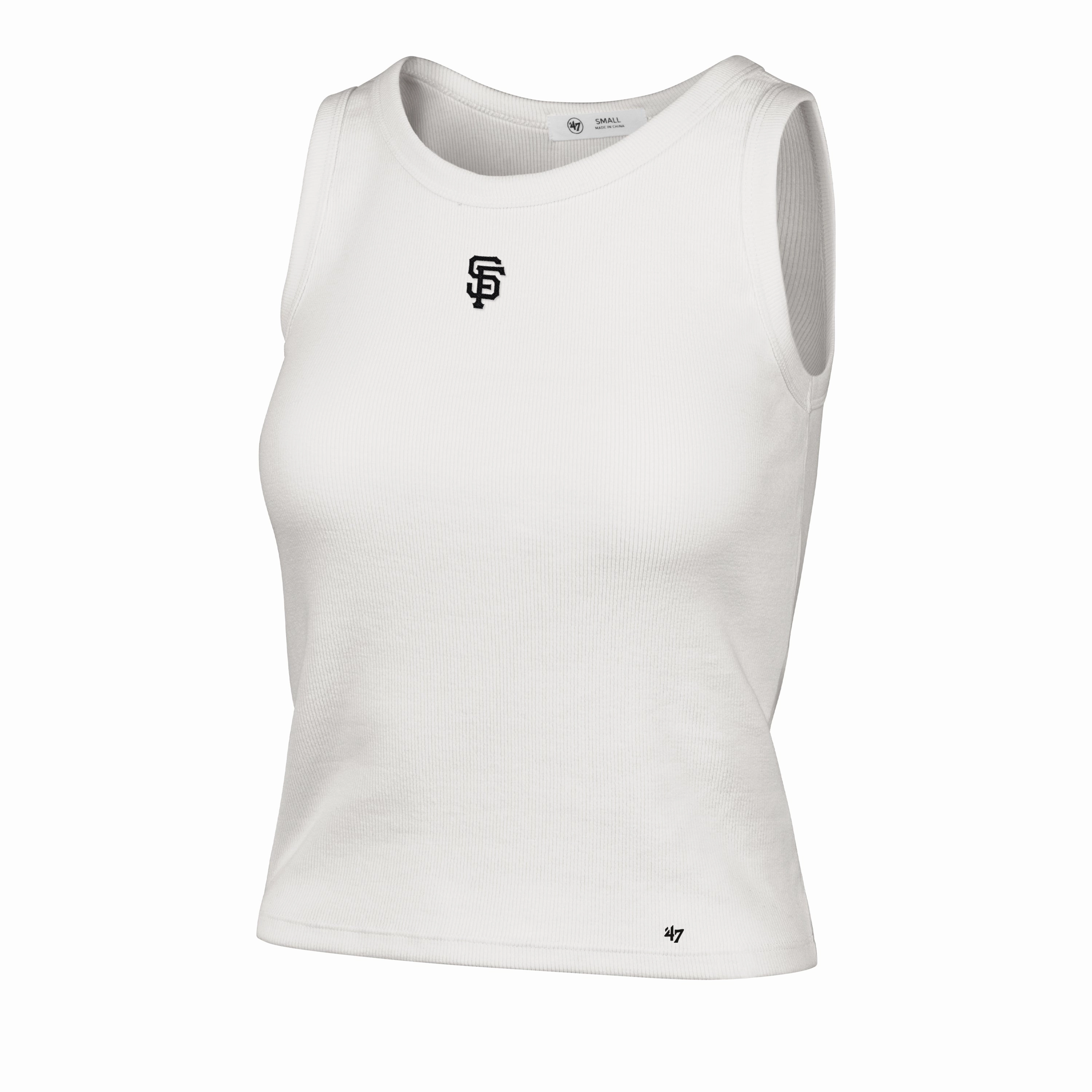 SAN FRANCISCO GIANTS MICRO EMB '47 BABY RIB TANK WOMENS