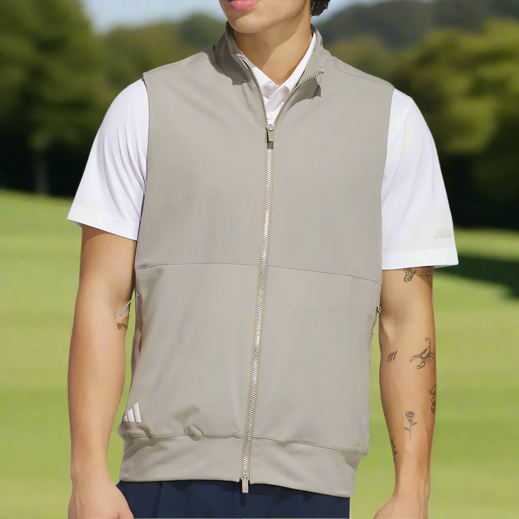 Adidas Ultimate365 Tour Vest - Putty Beige Special Offer Not for the Ordinary