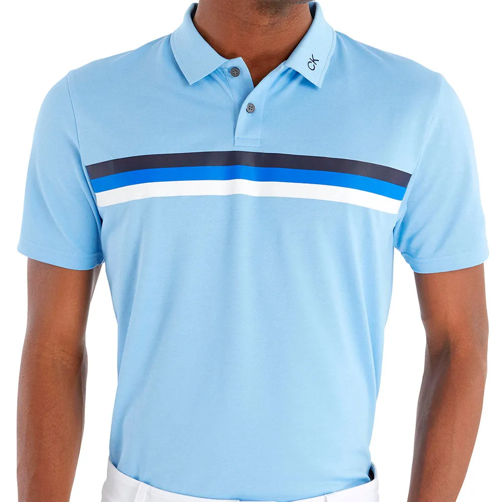 Dare to Lead Never Just Walk Calvin Klein Parker Polo Shirt - Boy Blue