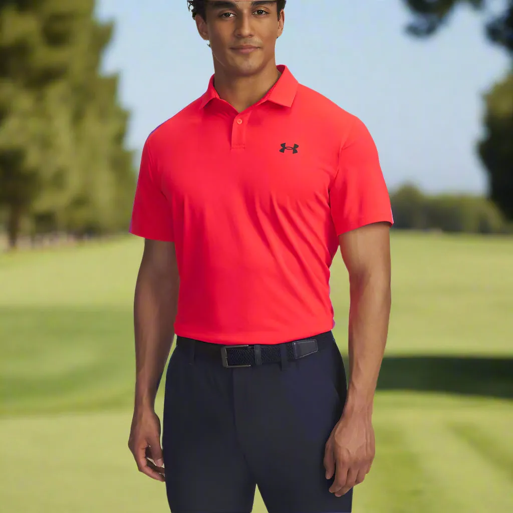 Under Armour T2G Pique Polo Shirt - Racer Red/Black Empower Your Journey