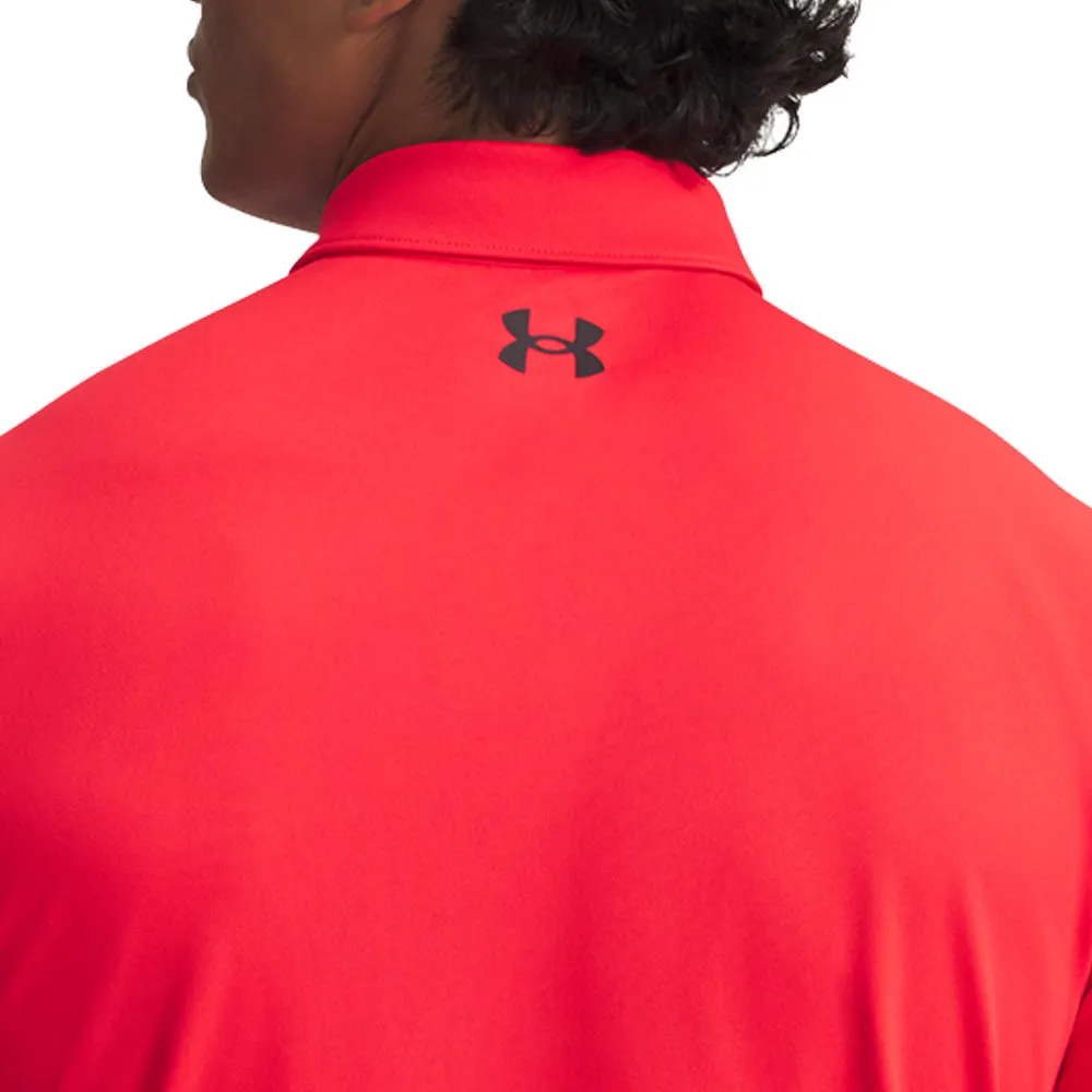 Under Armour T2G Pique Polo Shirt - Racer Red/Black Rule the Streets Labor Day Sale
