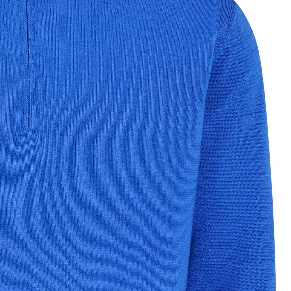 Halloween Sale Hit Your Next Level Ping Croy 1/2 Zip Pullover - Dark Blue