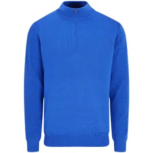 Loud Looks, Smooth Moves Ping Croy 1/2 Zip Pullover - Dark Blue