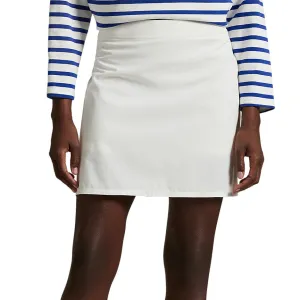 Rlx Ralph Lauren Women'S 17" Aim Pleated Back Golf Skort - Ceramic White Rule the Streets Back To School Sale
