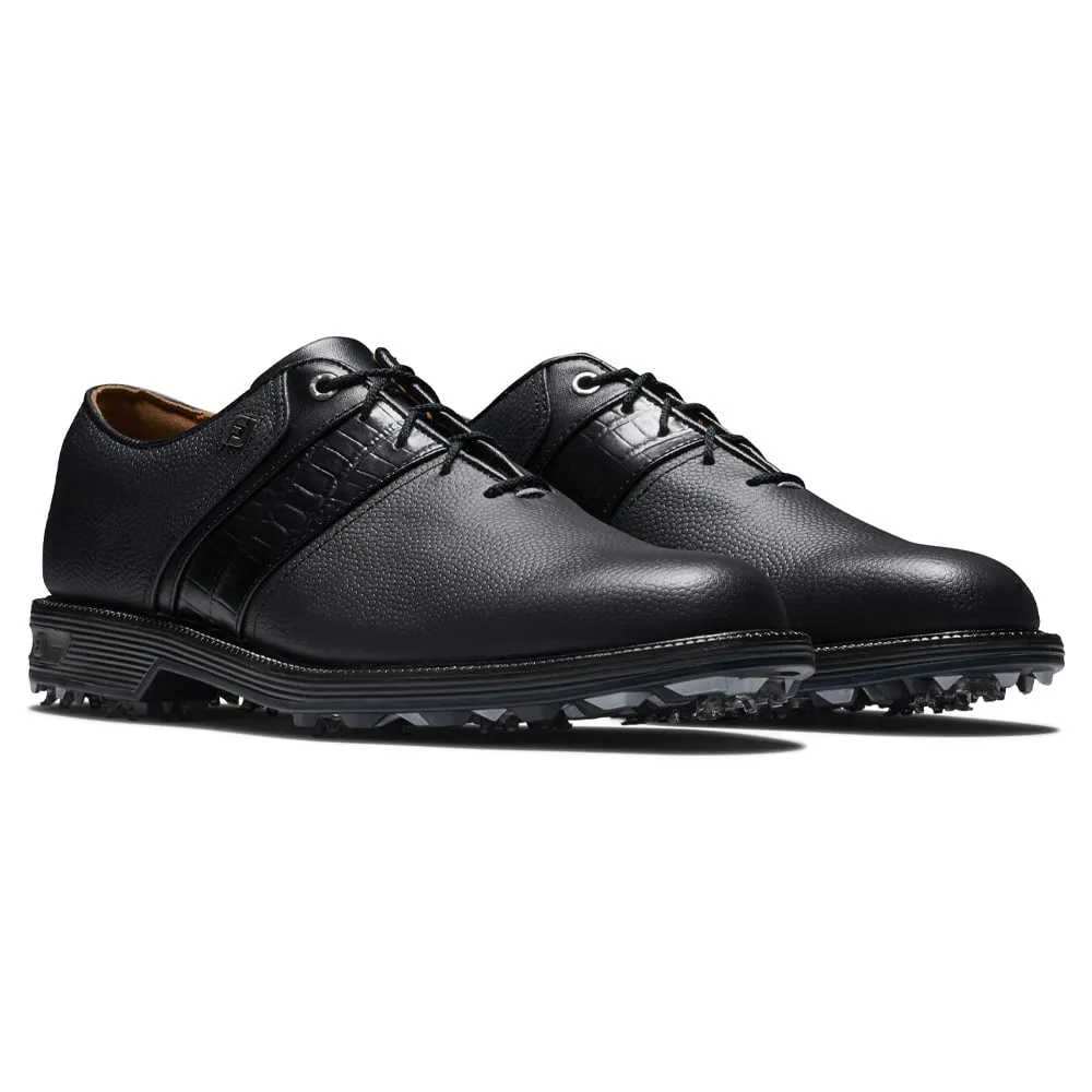 Footjoy Premiere Series Packard Spiked Waterproof Shoes - Black Hit Your Next Level