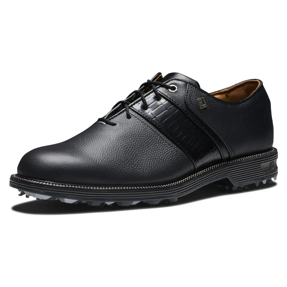 Footjoy Premiere Series Packard Spiked Waterproof Shoes - Black Define Your Own Way