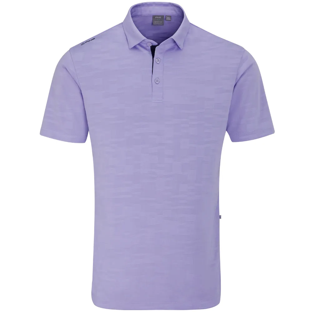 The Fast Lane Choice Ping Kenan Polo Shirt - Purple Ash