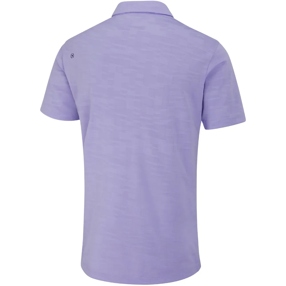 Style Meets Power Ping Kenan Polo Shirt - Purple Ash