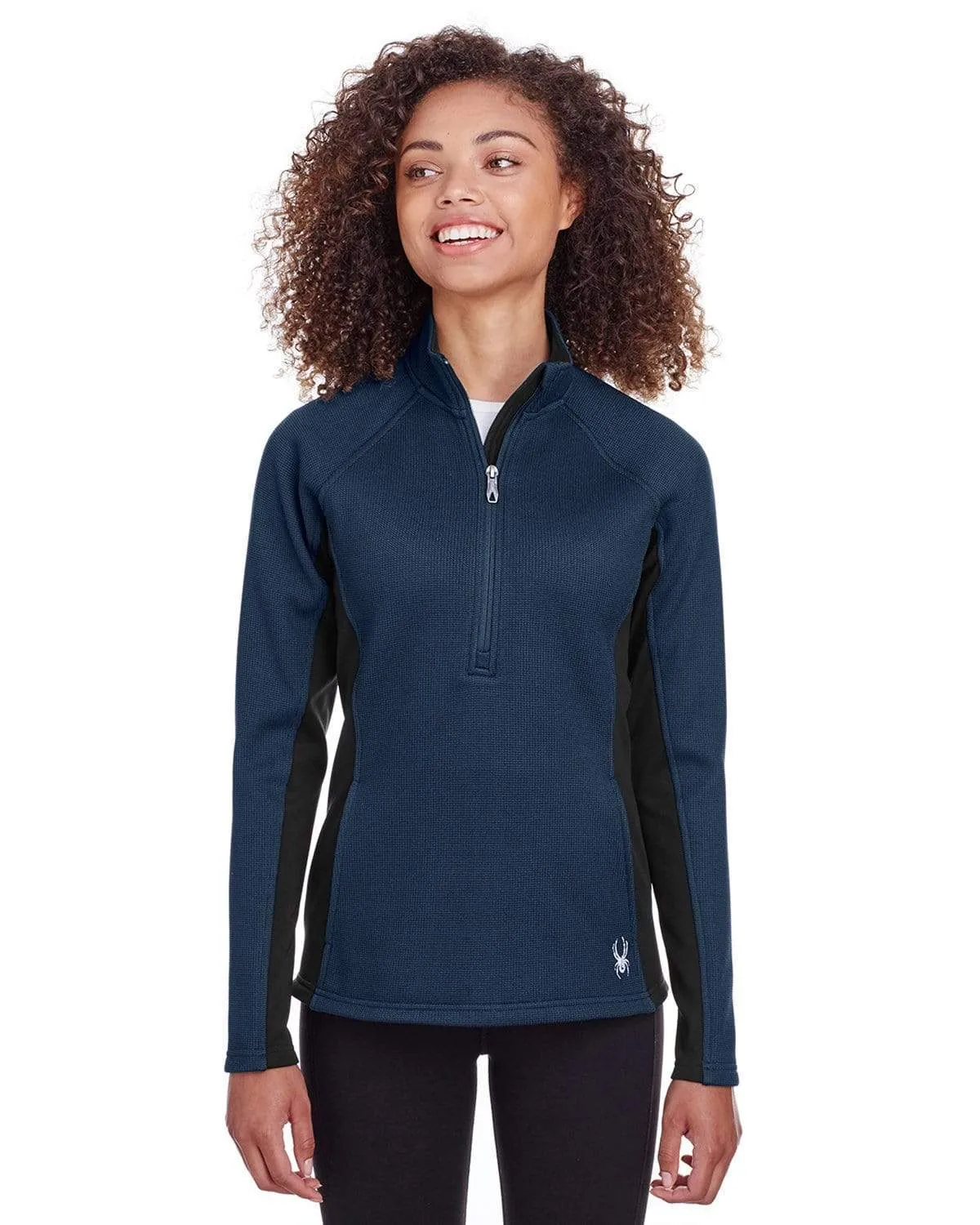 Spyder - Women'S Half-Zip Sweater Fleece Jacket Fearlessly You Define Your Own Way