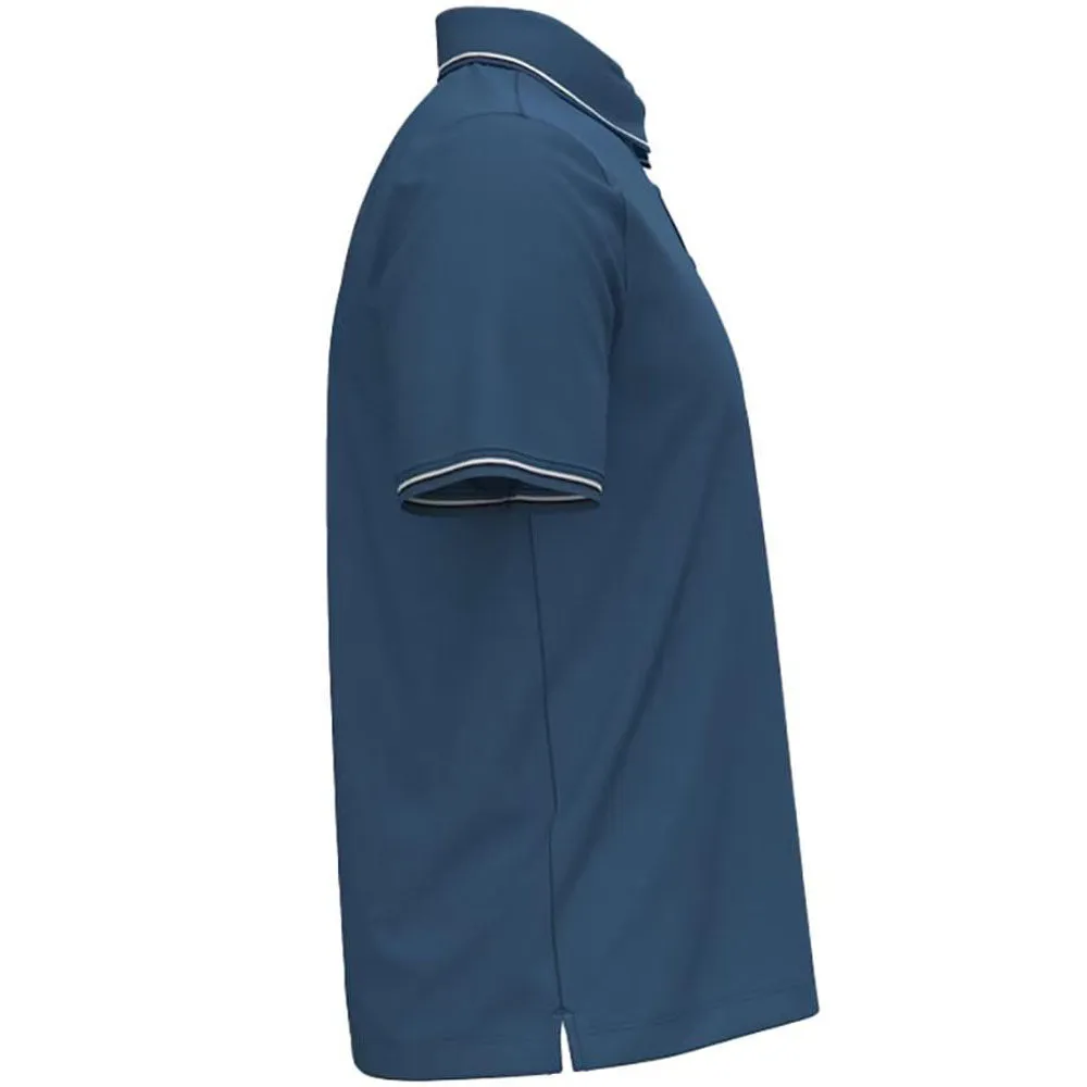 Under Armour Playoff 3.0 Rib Polo Shirt - Blue Atlantis/White/Midnight Navy Winter Sale Rise Every Time