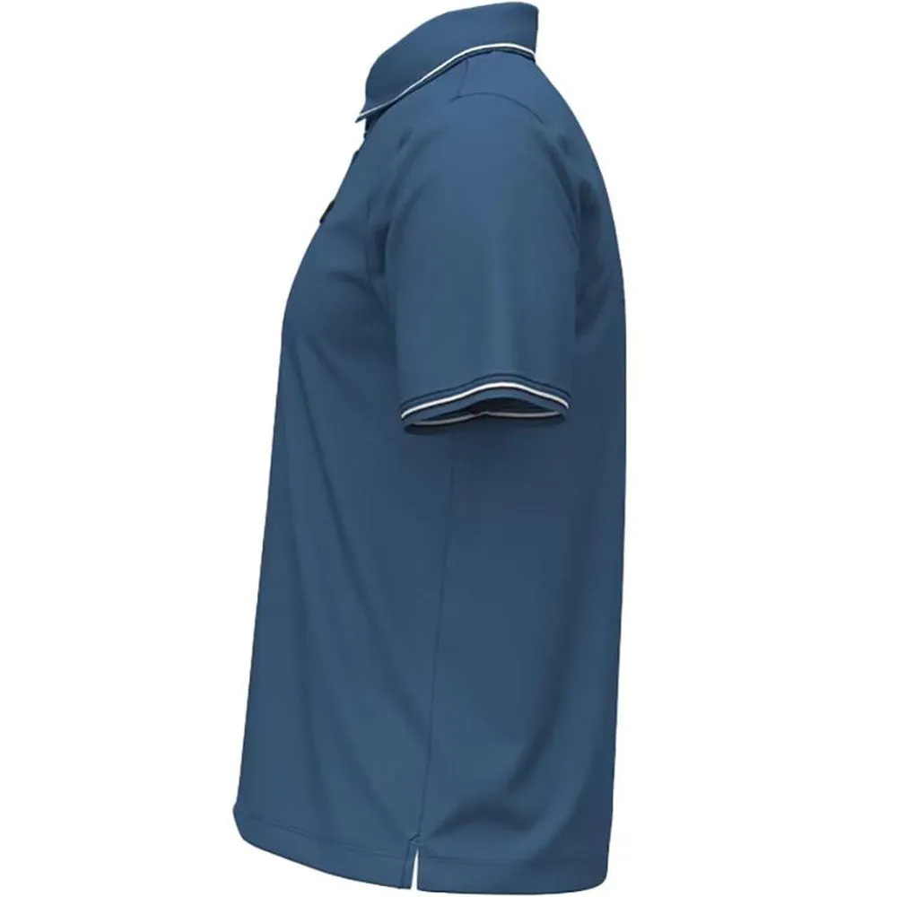 Under Armour Playoff 3.0 Rib Polo Shirt - Blue Atlantis/White/Midnight Navy Spring Sale Bring the Heat