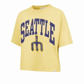 SEATTLE MARINERS COOPERSTOWN SHALE '47 MONTAUK CROP TEE WOMENS