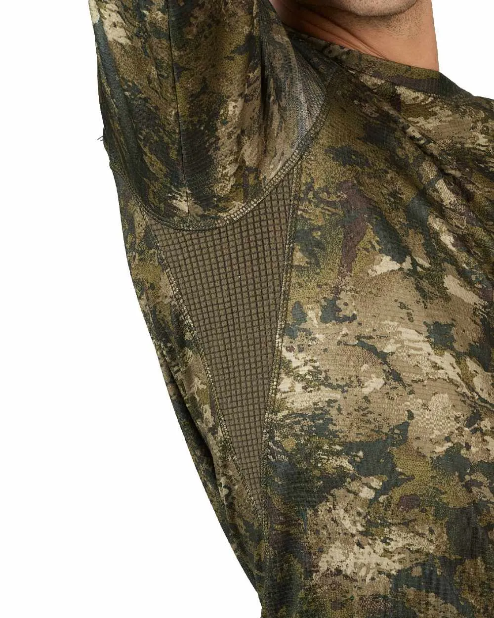 Seeland Active Camo Long Sleeve T-Shirt Shooting Check Shirts
