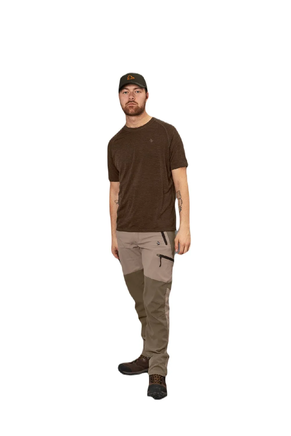 Seeland Active Short Sleeve T-Shirt Shooting Check Shirts