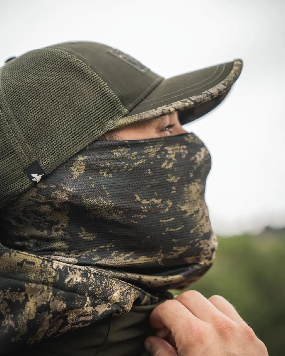 Seeland Aero Camo Cover Set Face Cover Neck Gaiters