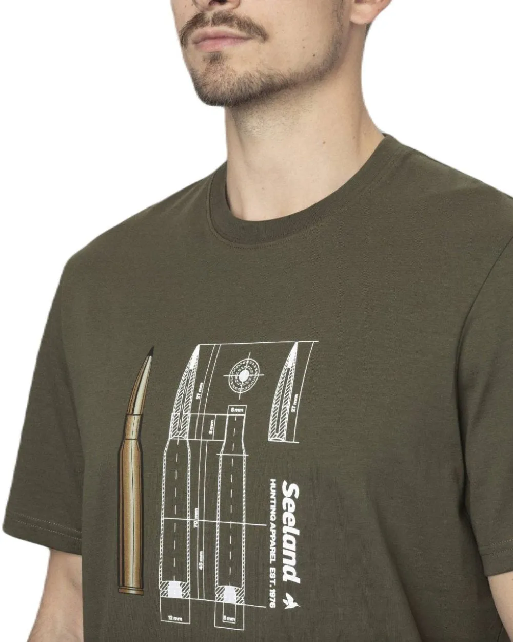 Seeland Bullet T-Shirt Classic Fit T-Shirts Men