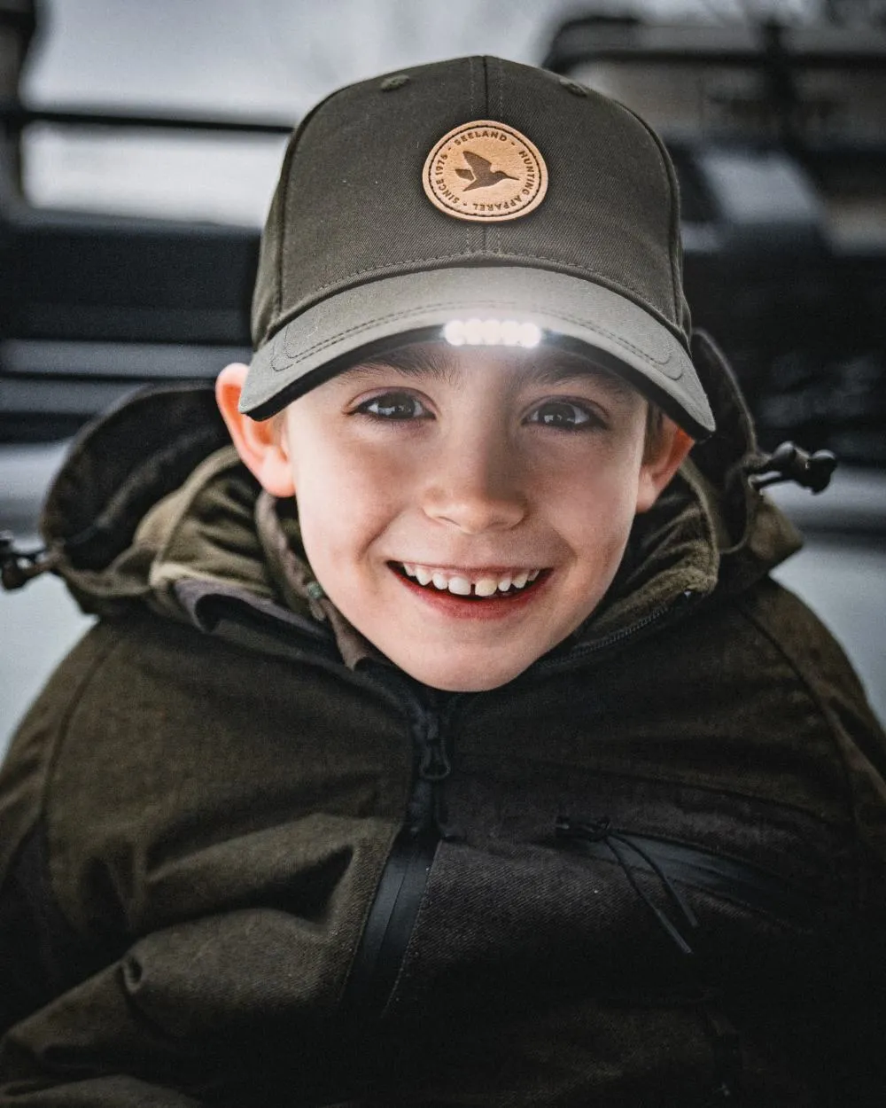 Seeland Childrens Skarn Led Junior Cap Baseball Caps for Men