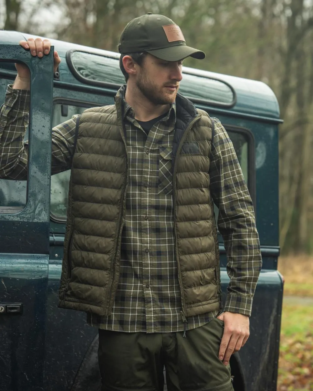 Seeland Glen Flannel Shirt Shooting Check Shirts