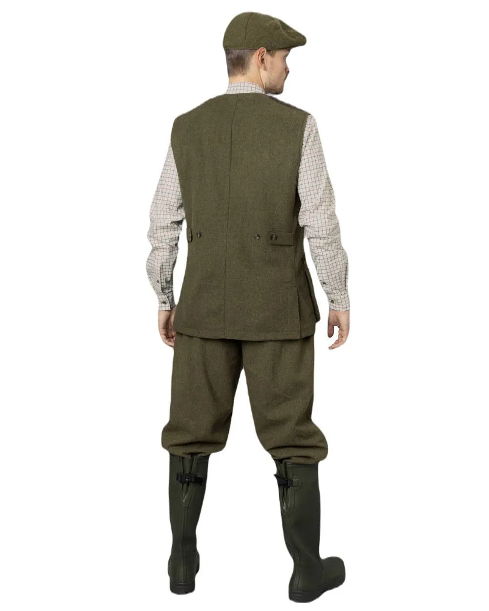 Seeland Hillside Waistcoat Long Sleeve Cotton Shirts